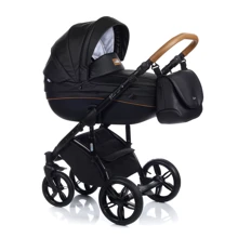 Универсальная коляска 2 в 1 Roan Bass Soft Eco Night Black: Тип коляски универсальная коляска (2-в-1)