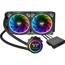 Кулер Thermaltake Floe Riing RGB 240 TT Premium Edition (CL-W157-PL12SW-A): Уровень шума, dB 19.8 - 24.7