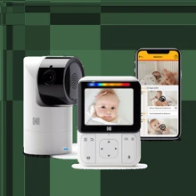 Цифровая видеоняня Kodak C225 HD WI-FI (Гр8970): Максимальный радиус действия, м 220