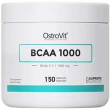Аминокислота для спорта OstroVit BCAA 1000 mg 150 caps / 30 servings: Вкус Без вкуса