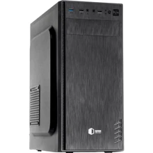 Корпус QUBE QBG10M Black (QBG10M_MNNU3): Форм-фактор материнской платы ATX / ITX / Micro-ATX