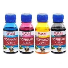 Чорнило WWM CANON GI-490 100г * 4 (BP / C / M / Y) (C49SET4-2): Сумісність Canon PIXMA G G4400 Canon PIXMA G G1400/ G2400/ G3400