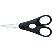 Ножницы Fiskars кухонные Essential Kitchen (1023820): Лезвие нержавеющая сталь