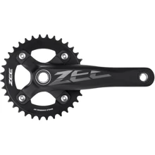 Шатуни Shimano FC-M640 ZEE інтегрована вісь, 165мм, зірка 36Т + компоненти каретки BSA (EFCM640AA6X): Кількість зірок 1