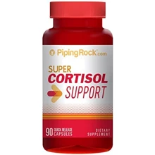 Piping Rock Super Cortisol Support 90 Capsules Суперэффективный комплекс для нормализации секреции кортизола: Форма выпуска Капсулы