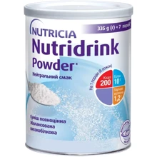 Энтеральное питание Nutricia Nutridrink Powder с нейтральным вкусом с высоким содержанием белка и энергии 335 г (4008976681441): Тип Смеси специальные