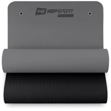 Коврик для фитнеса Hop-Sport TPE HS-T008GM с отверстиями 183х61х0.8 см серый: Производитель Hop-Sport