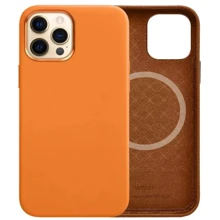 Чехол для iPhone WIWU Leather Magnetic Case Brown for iPhone 13 Pro: Цвет коричневый