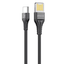 Кабель Proove USB Cable to USB-C Double Way Silicone 2.4A 1m Black (CCDS20001201): Тип USB Cable - USB-C