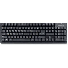 Клавиатура REAL-EL Standard 501 Black: Подключение проводное