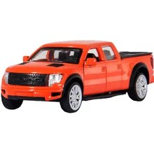 Автомодель TechnoDrive FORD F-150 SVT Raptor оранжевый 1:46 (250262): Тип Готовая модель