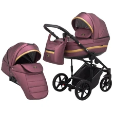 Коляска 2 в 1 Adamex Rimini ECO кожа 100% RI-248: Тип коляски Универсальная коляска (2-в-1)