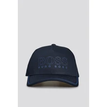 Мужская бейсболка Boss Accessories Cap-Novel темно-синяя (50435578-411): Производитель BOSS