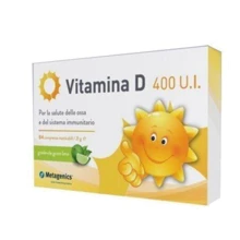 Metagenics Vitamin D 400 IU, 168 Chewable Tablets (MET-63993): Тип вітамін D