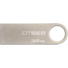 USB-флешка Kingston 32GB DataTraveler SE9 USB 2.0 Silver (DTSE9H/32GBZ): Стандарт USB USB 2.0