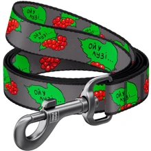 Поводок WAUDOG Nylon рисунок Калина 15 мм 122 см серый (4915-0228): Тип Поводок