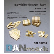 Материал для диорам DAN models набор для изготовления 10 деревянных ящиков (DAN35233): Производитель DAN models
