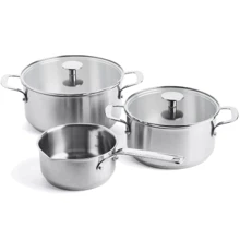 Набор кастрюль KitchenAid 16/20/24 см 1.5/3.1/4.8 л 5 пр. (CC005088-001): Производитель KitchenAid
