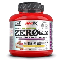 Протеин Amix ZeroPro Protein 2000 g /56 servings/Creamy Vanilla Cheescake: Вид Сывороточные