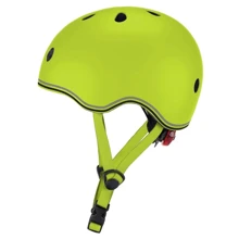 Шлем защитный детский GLOBBER EVO LIGHTS, пастельный зеленый, с фонариком, 45-51см (XXS/XS): Производитель Globber