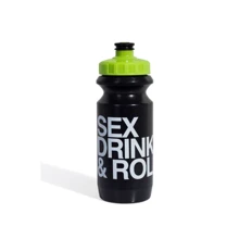 Фляга 600ml Green Cycle Sex Drink & Roll з Big Flow valve, v black nipple / yellow matt cap / black bottle (BOT-98-91): Тип фляги