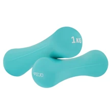 Гантель 4FIZJO 4FJ0190 виниловая 2x1 кг: Вес гантели, кг 2