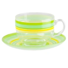 Столовый сервиз Сервиз Luminarc Rainbow Green G4433 (6 пр.) (220 мл.): Количество персон 6
