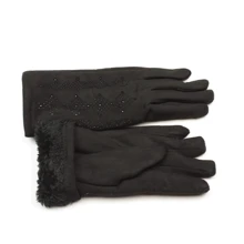 Женские перчатки Giorgio Ferretti черные 6,5 (GP-114): Пол Женский