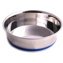 Миска для собак из нержавеющей стали 4Dog голубая основа 0.9 л 17 см (5949060216233): Тип Миски