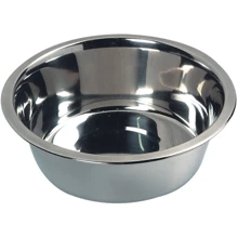 Миска для собак Flamingo Bowl Stainless Steel нержавеющая сталь 4.05 л 29 см диаметр с бортиком 21 см диаметр дна: Тип Миски