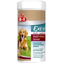 Мультивитаминный комплекс 8in1 Excel Multi Vit-Senior для пожилых собак 70 шт. (4048422108696): Производитель 8in1