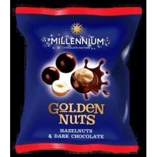 Драже Millennium Golden Nut мигдаль у чорному шоколаді 100 г (4820005195220): Вага, г 100