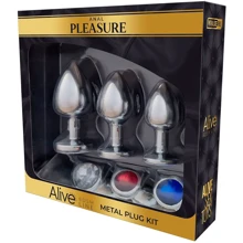 Набір металевих анальних пробок Alive Metal Plug Kit: Для кого унісекс