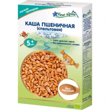 Каша пшеничная (спельтовая) безмолочная, 175 г (4006303632050): Тип Каши безмолочные