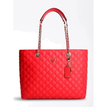 Женская сумка тоут Guess Cessily Tote красная (HWEV7679230-LIP): Пол Женский