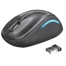 Мишка Trust Yvi FX Wireless Mouse Black (22333): інтерфейс підключення Wireless, USB