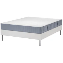 Континентальная кровать ІКЕА Lyngor 160х200 см Белый (795.497.94): undefined undefined