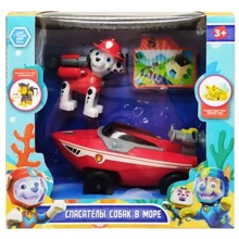 Игровой набор Bambi Щенячий патруль фигурка с транспортом Маршал (7718-4(Red)): Производитель Bambi