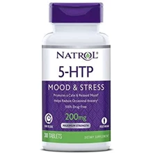 Аминокислота для спорта Natrol 5-HTP Time Release Maximum Strength 200 mg 30 Tabs 5-Гидрокситриптофан максимальная сила: Форма выпуска Таблетки