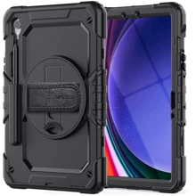 Аксессуар для планшетных ПК ArmorStandart Panzer Black for Samsung X710 Galaxy Tab S9 / X510/X516B Galaxy Tab S9 FE (ARM82518): Цвет черный