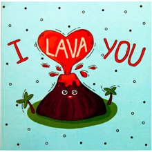 Открытка-шоколадка PAPAdesign "I lava you": Производитель PAPAdesign
