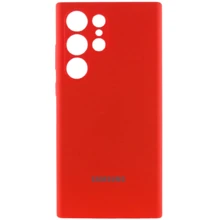 Чехол для телефонов Lakshmi Premium Silicone Case with Logo Full Camera Red for Samsung S918 Galaxy S23 Ultra: Совместимость Samsung S918 Galaxy S23 Ultra