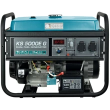 Генератор бензиновий/газовий Könner&Söhnen KS 5000E G: Тип електростанції комбінований
