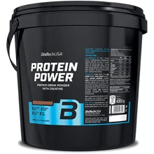 Протеин BioTechUSA Protein Power 4000 g / 133 servings / Strawberry Banana: Вид Многокомпонентные