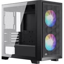 Корпус PcCooler C3D310 BK ARGB: Форм-фактор материнской платы Micro-ATX / Mini-ITX