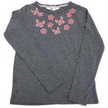 Лонгслив H&M 134-140 см серый: Тип Лонгсливы
