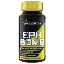 Жиросжигатель Gold Star Eph Bomb DMAA 60 capsules: Пол Унисекс