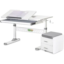 Комплект S ErgoKids TH-310 Grey парта + тумба (TH-310 + BD C3_GREY): Возраст ребенка от 5-ти лет