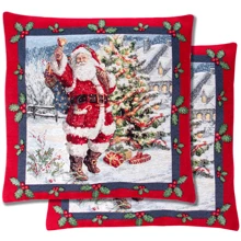 Наволочка Lefard Home Textile Noel Rojo декоративная гобелен 45х45 см (716-071): Тип декоративная наволочка