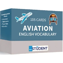 Aviation English Vocabulary. 105 Cards. Картки для вивчення: Производитель English Student